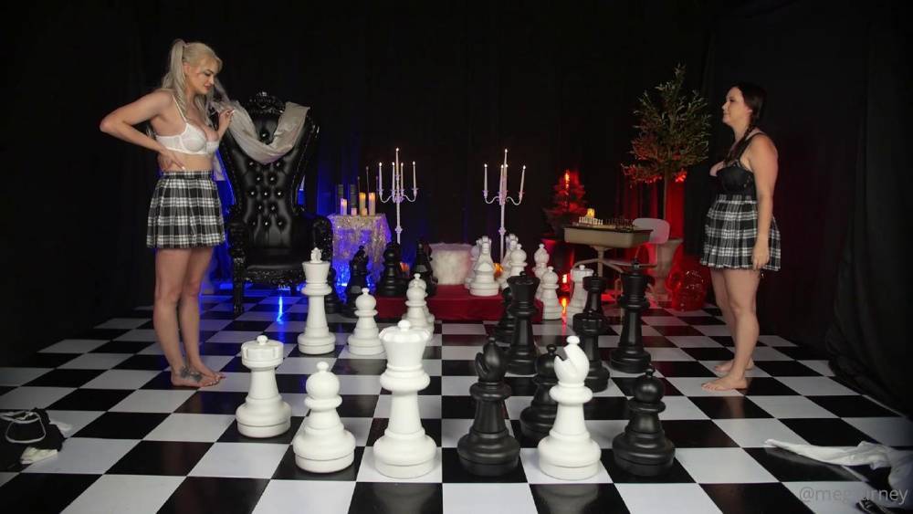 Meg Turney Danielle DeNicola Chess Strip Onlyfans Video Leaked - #15