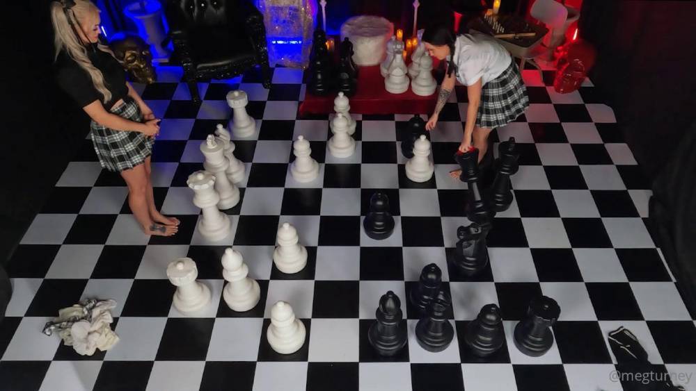 Meg Turney Danielle DeNicola Chess Strip Onlyfans Video Leaked - #10