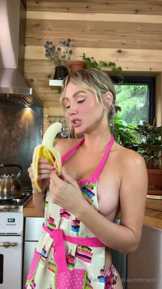Sara Jean Underwood Banana Blowjob OnlyFans Video Leaked - #2