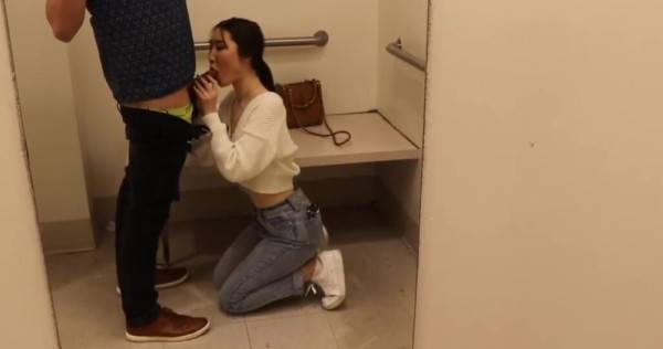 YummyKimmy Riding Cock In Changing Room Public Porn Video