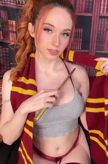 Amouranth Nude Harry Potter Dildo JOI Onlyfans Video Leaked